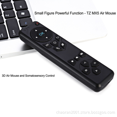 2.4G 6-axis Motion Sensing Air Mouse Universal Remote Control Smart LED HDTV TV Android TV Box Remote Control